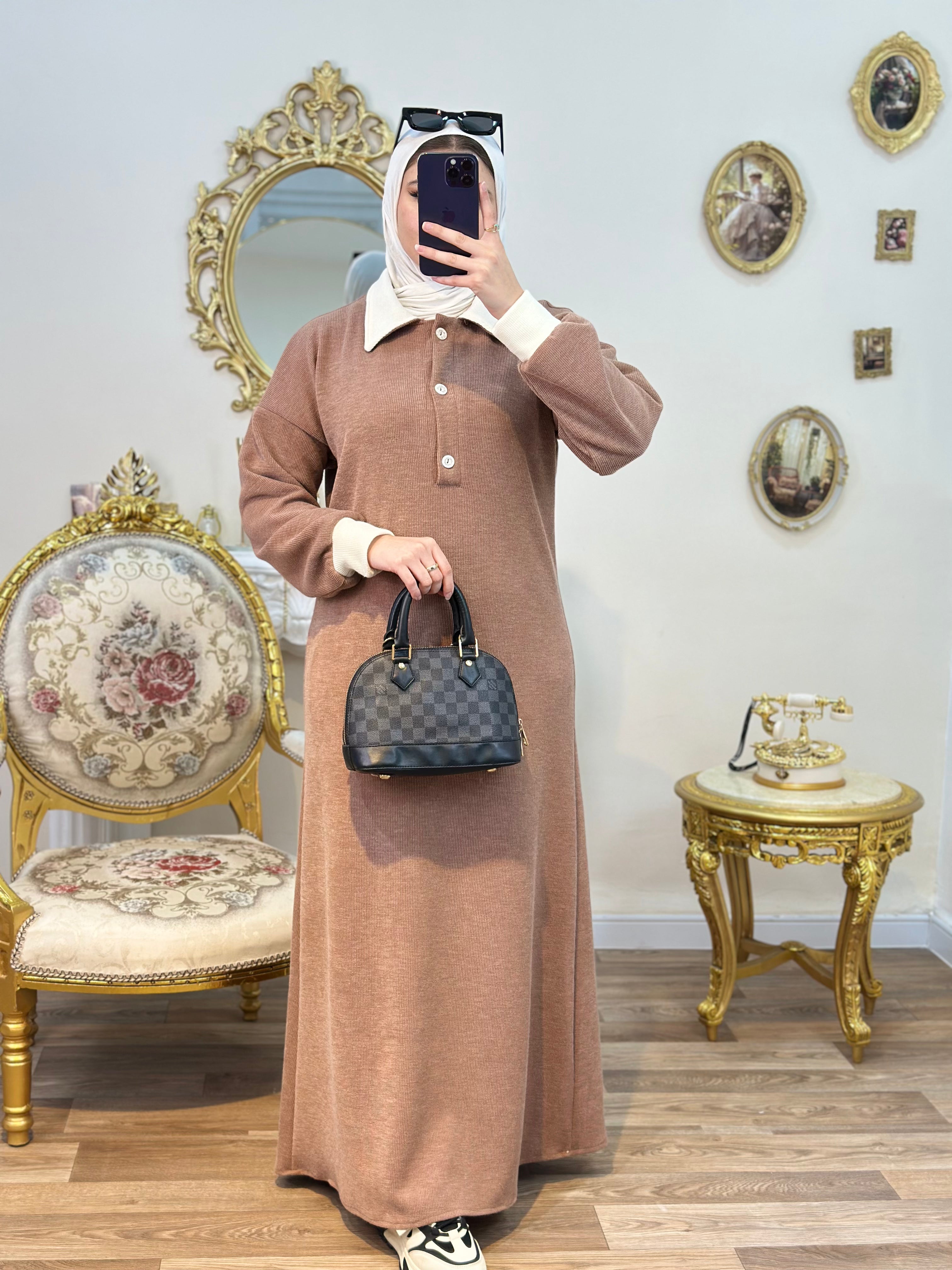 لون الخريف في أجمل حجاب